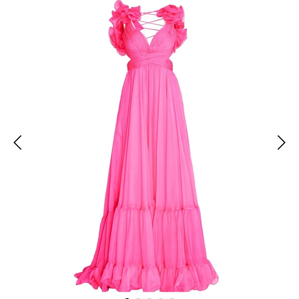 Mac Duggal Indy Chiffon Dress Store Display Dress